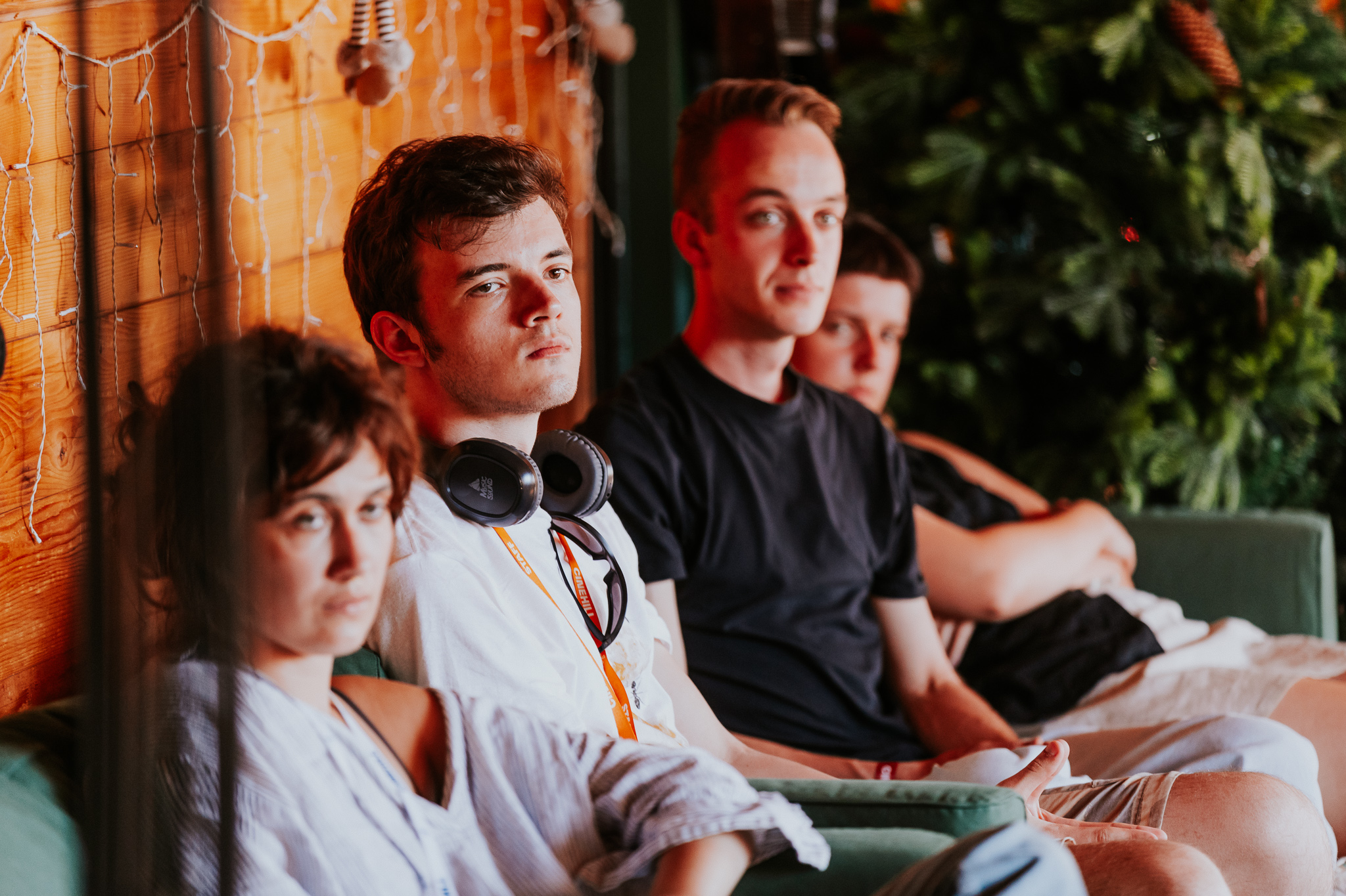 Ozren K. Glaser je održao predavanje pod naslovom "Čarolija filmske glazbe" u sklopu studentskog kampusa ovogodišnjeg Cinehill film festivala (Foto: Samir Cerić Kovačević)